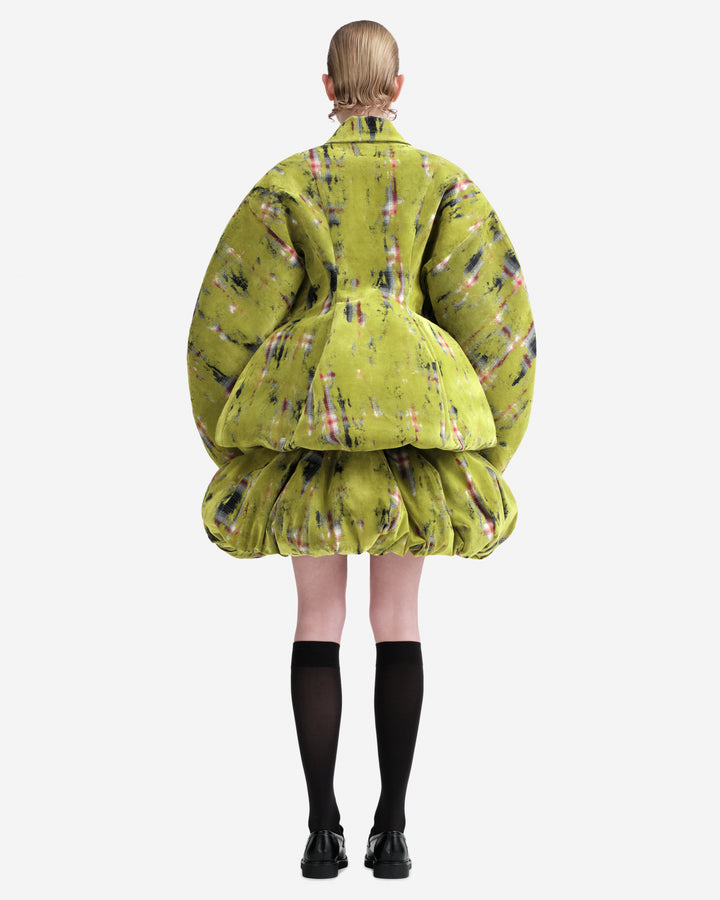 Velvet Jacket Yellow