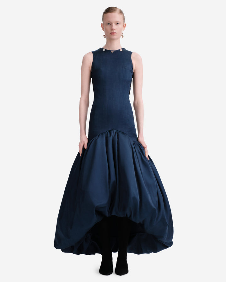 Long Plissée Dress