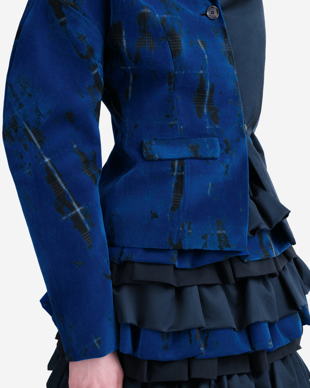 Velvet Jacket Blue