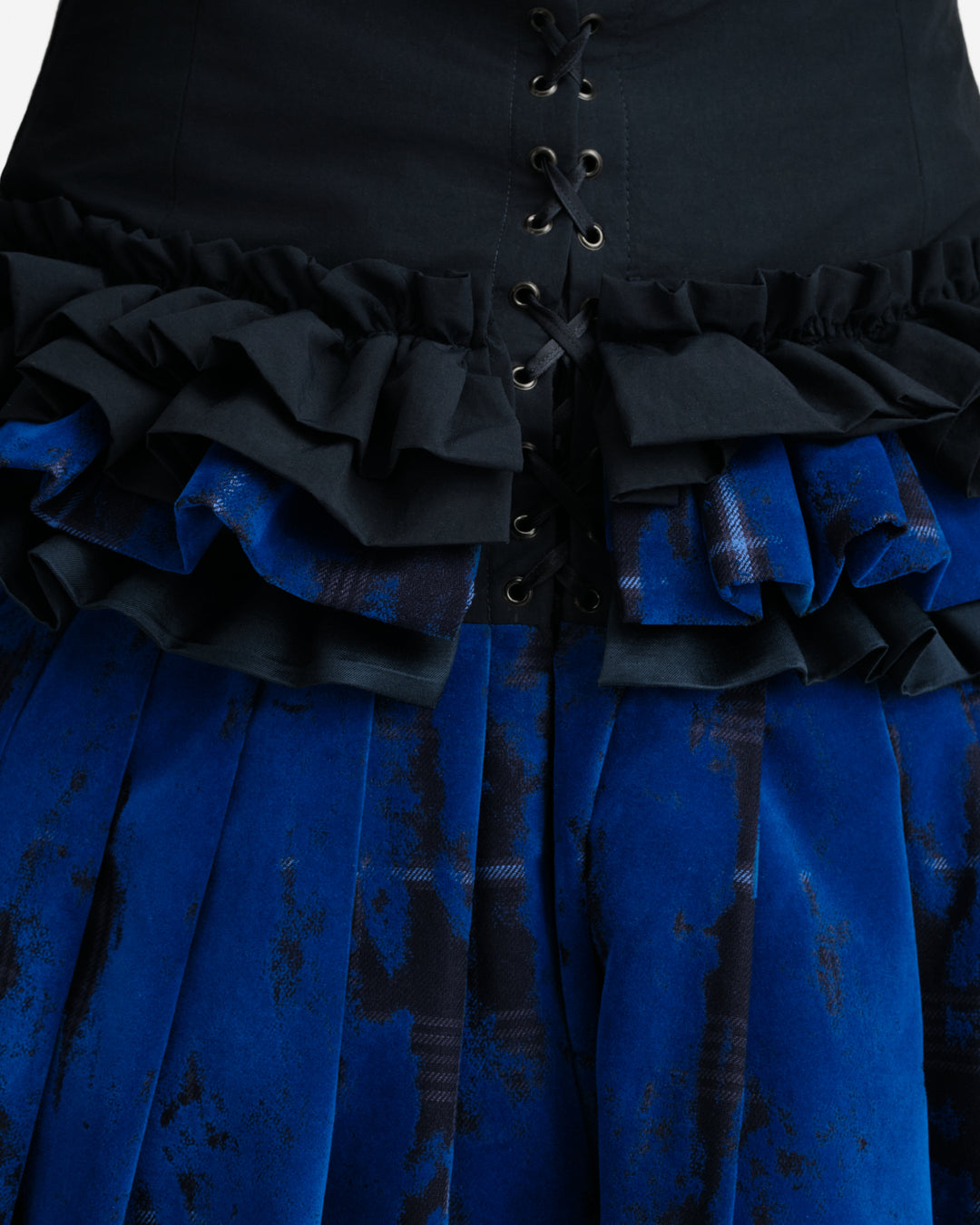 Long Floral Velvet Dress