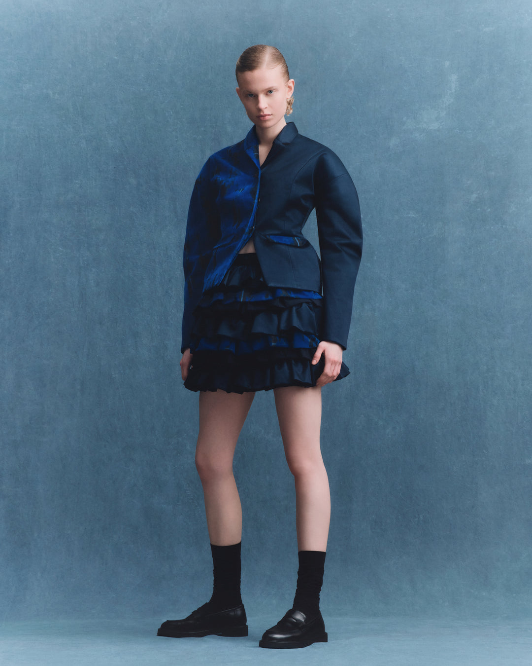 Short Skirt Blue