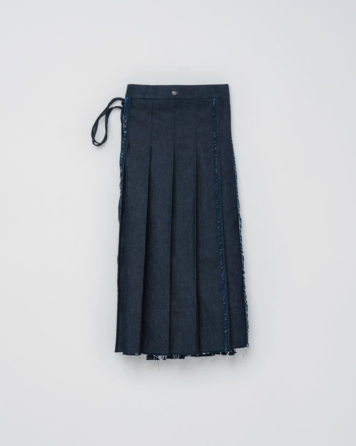 Long Denim Skirt